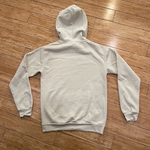 Winnie The Pooh Hooded Sweatshirt Hoodie Beige walt disney retro - Picture 4 of 4